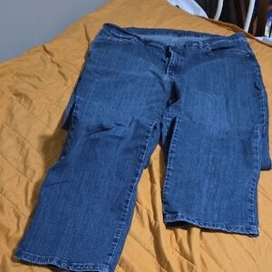 Lee Women's Straight Leg Jeans in Deep Blue